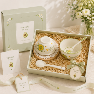 Set Quà Tặng Bát Sứ Avocado